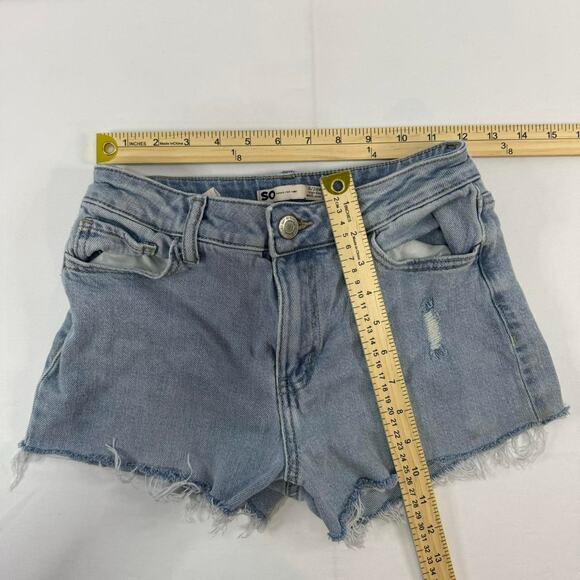 SO Shorts Size 0 Waist 24 Mom Shorts - Picture 4 of 4